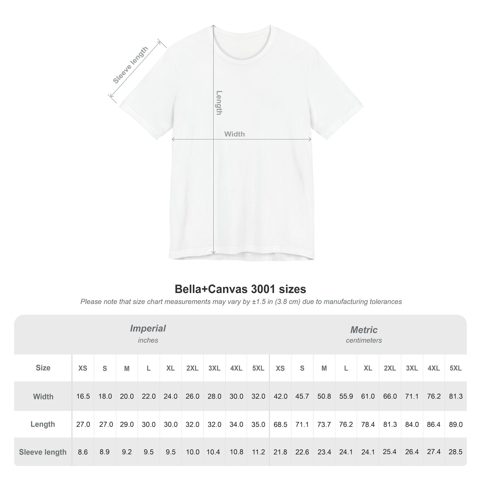 Custom Bella + Canvas 3001 Jersey Tee – Personalized Modern Style &amp; Comfort