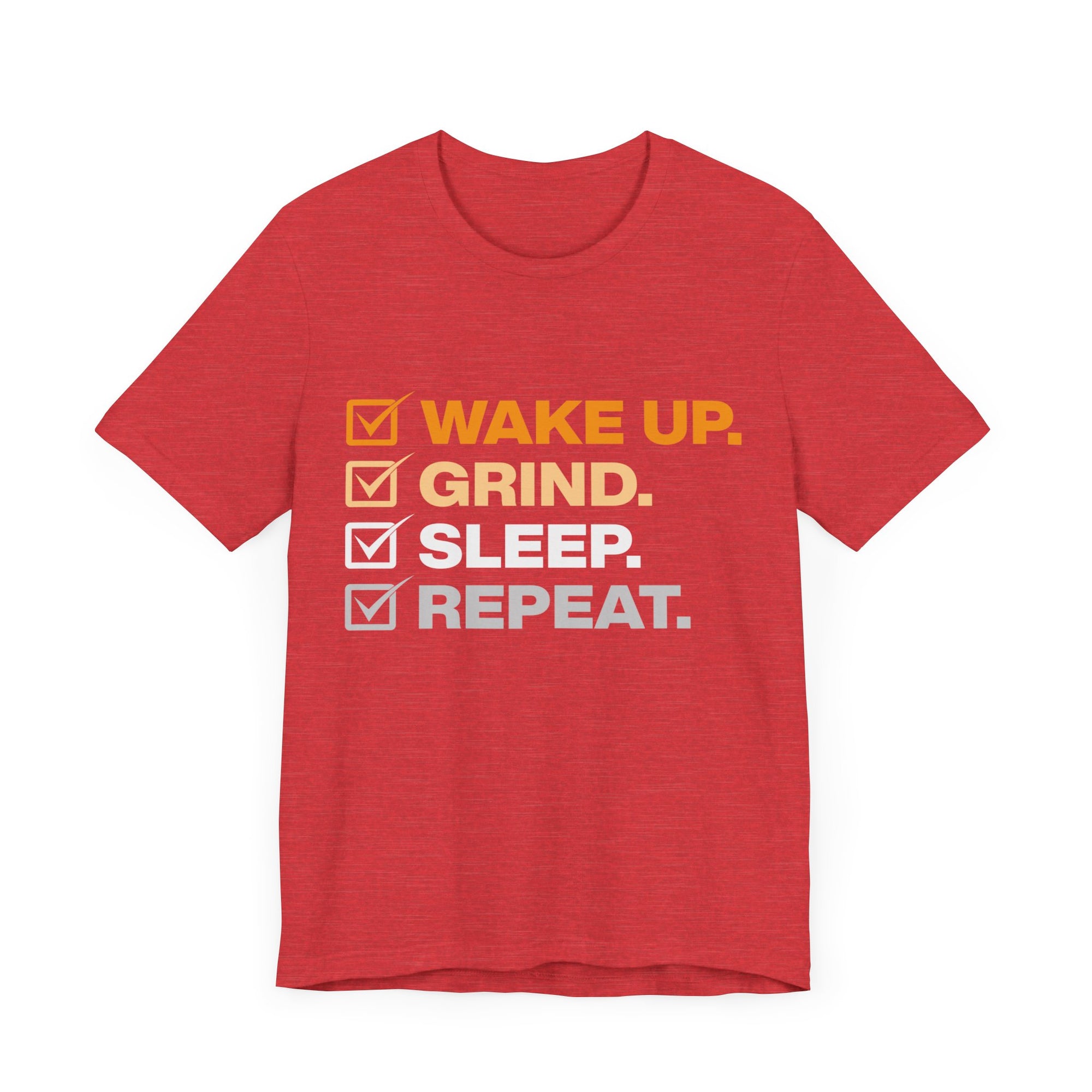 WAKE UP GRIND SLEEP REPEAT Men&#39;s Sleeve Tee - T&amp;L Apparel Store