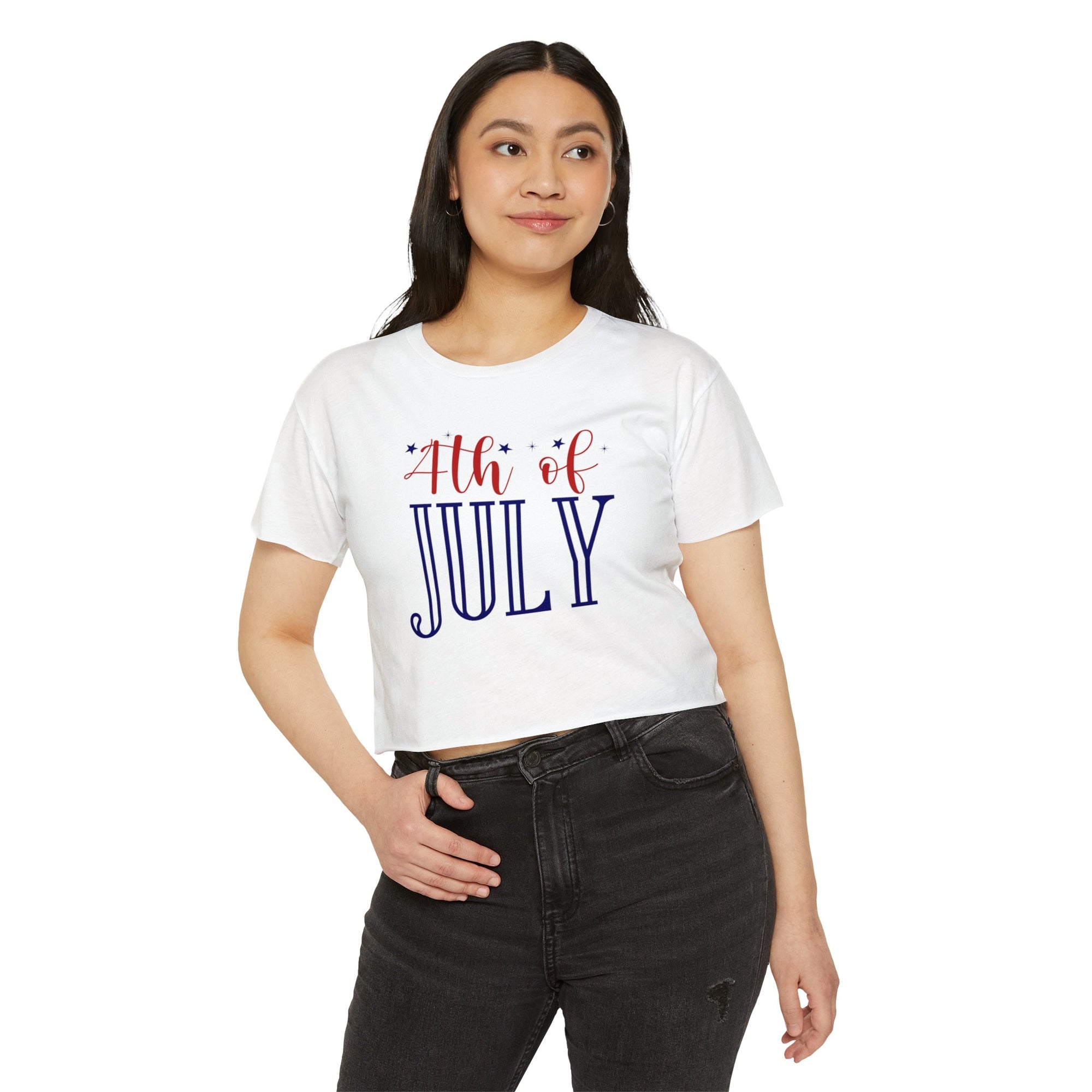 4th OF JULY Women&#39;s Festival Crop Top - T&amp;L Apparel Store