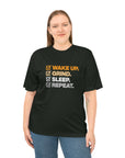 WAKE UP GRIND SLEEP REPEAT Women's Performance T-shirt - T&L Apparel Store