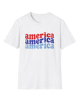 AMERICA AMERICA Women's Softstyle T-Shirt - T&L Apparel Store