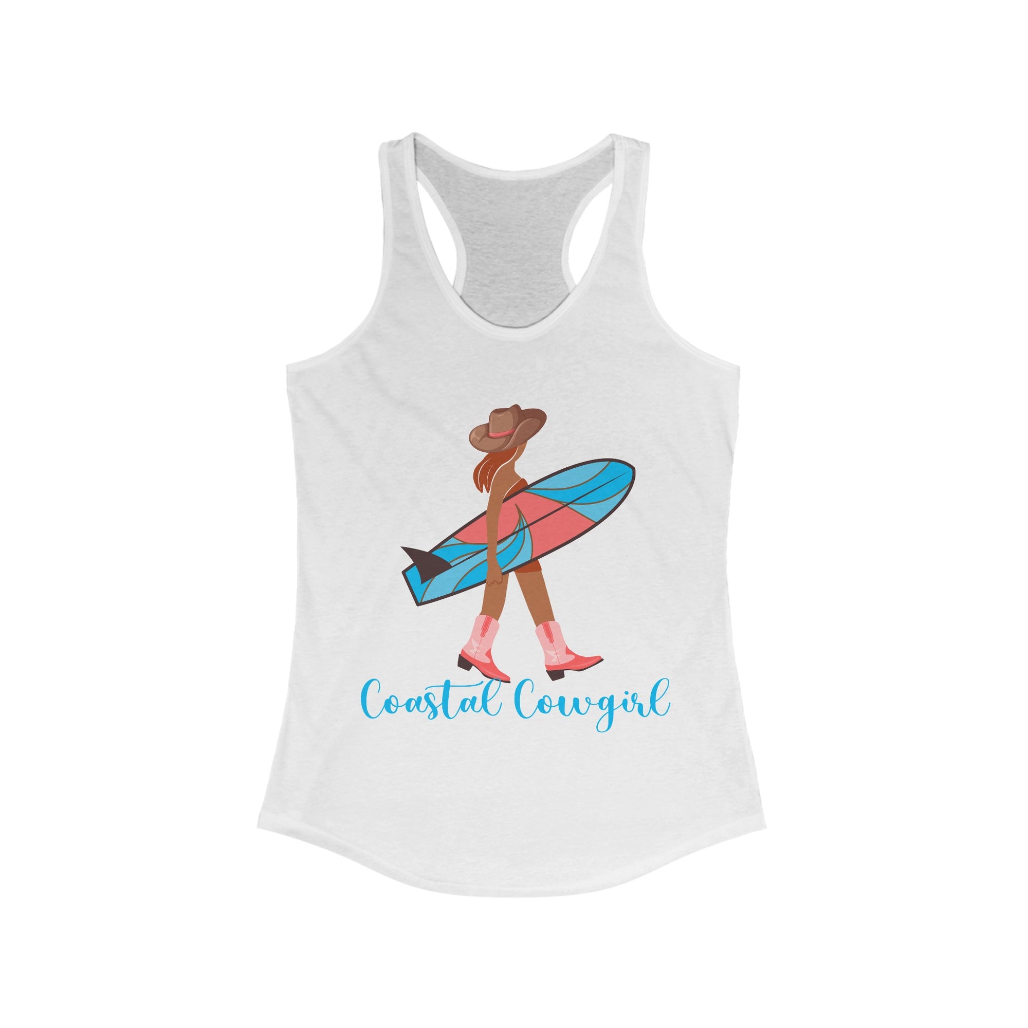 COASTAL COWGIRL Women&#39;s Racerback Tank - T&amp;L Apparel Store