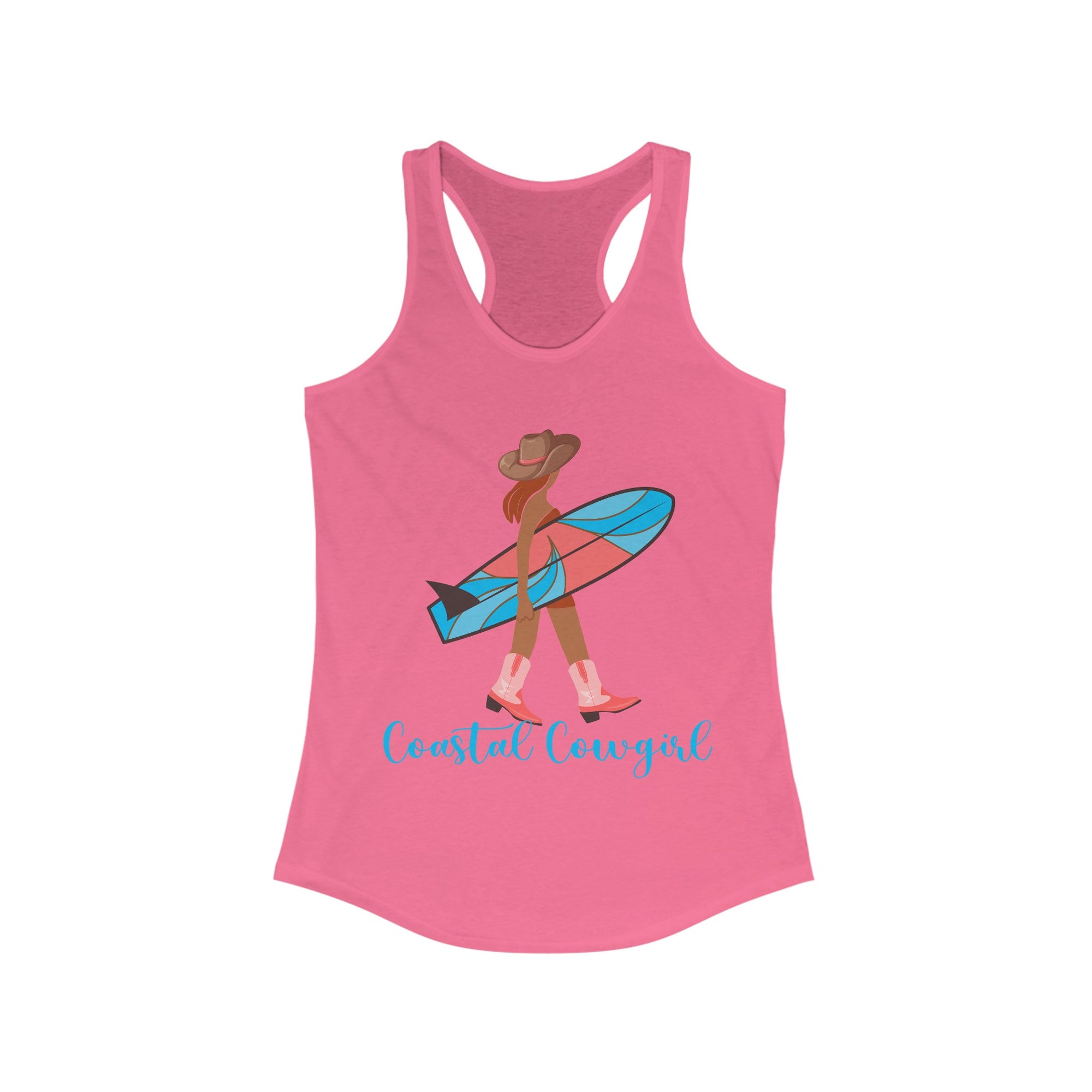 COASTAL COWGIRL Women&#39;s Racerback Tank - T&amp;L Apparel Store