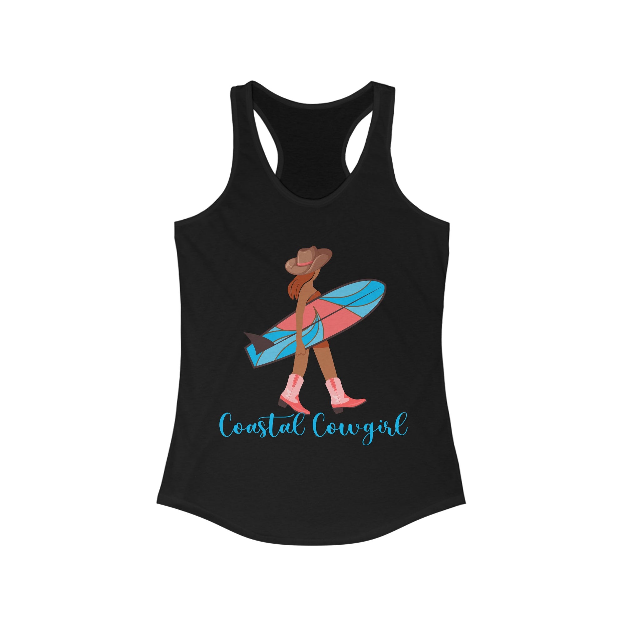 COASTAL COWGIRL Women&#39;s Racerback Tank - T&amp;L Apparel Store