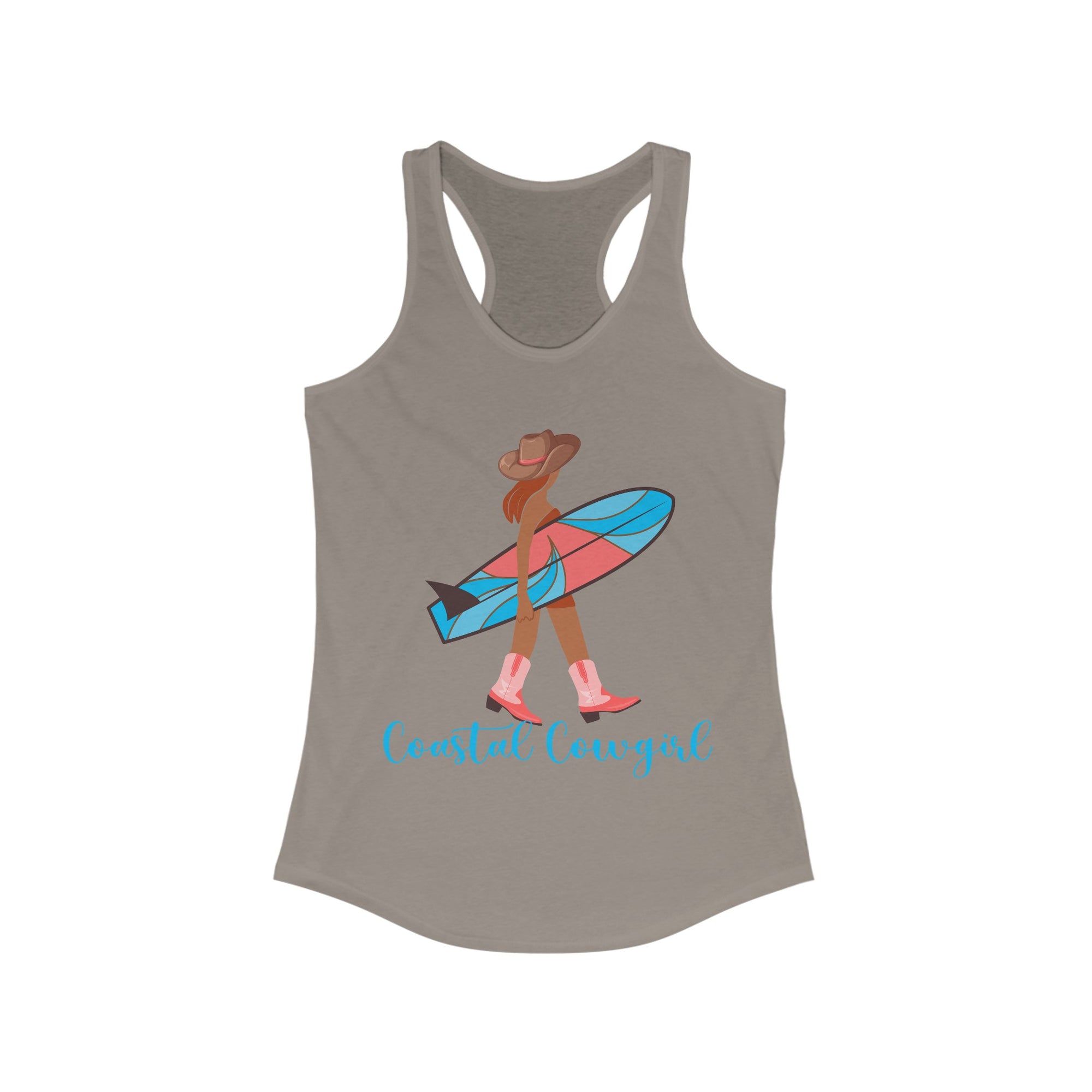 COASTAL COWGIRL Women's Racerback Tank - T&L Apparel Store