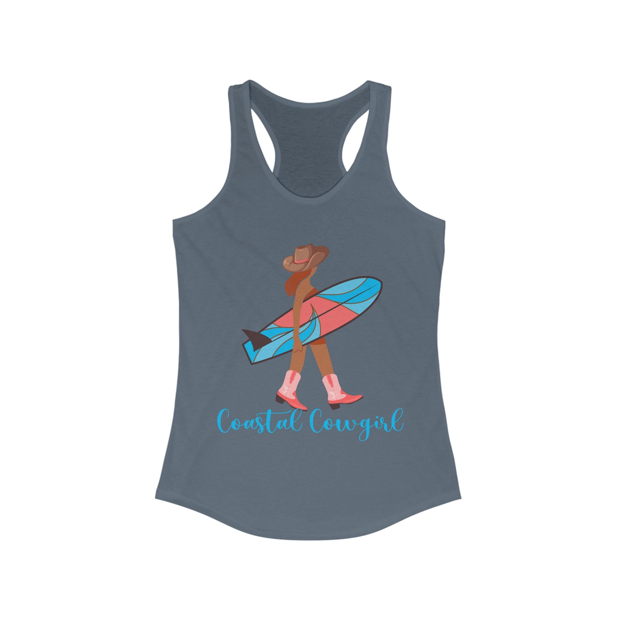 COASTAL COWGIRL Women's Racerback Tank - T&L Apparel Store