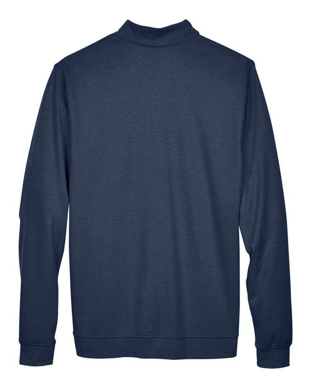 Navy blue sweatshirt on a white background