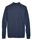 Navy blue sweatshirt on a white background