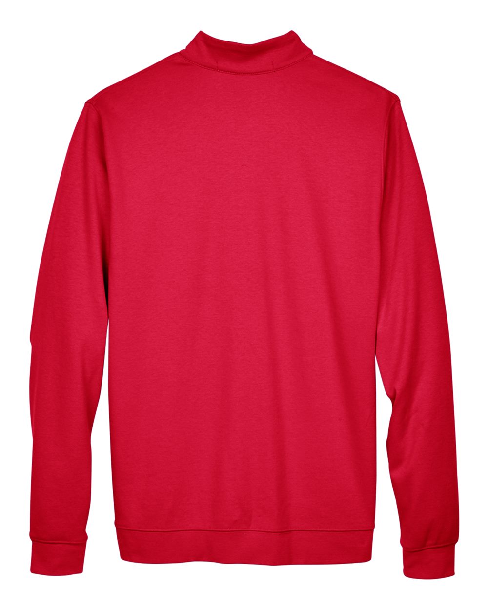 Red sweatshirt on a white background