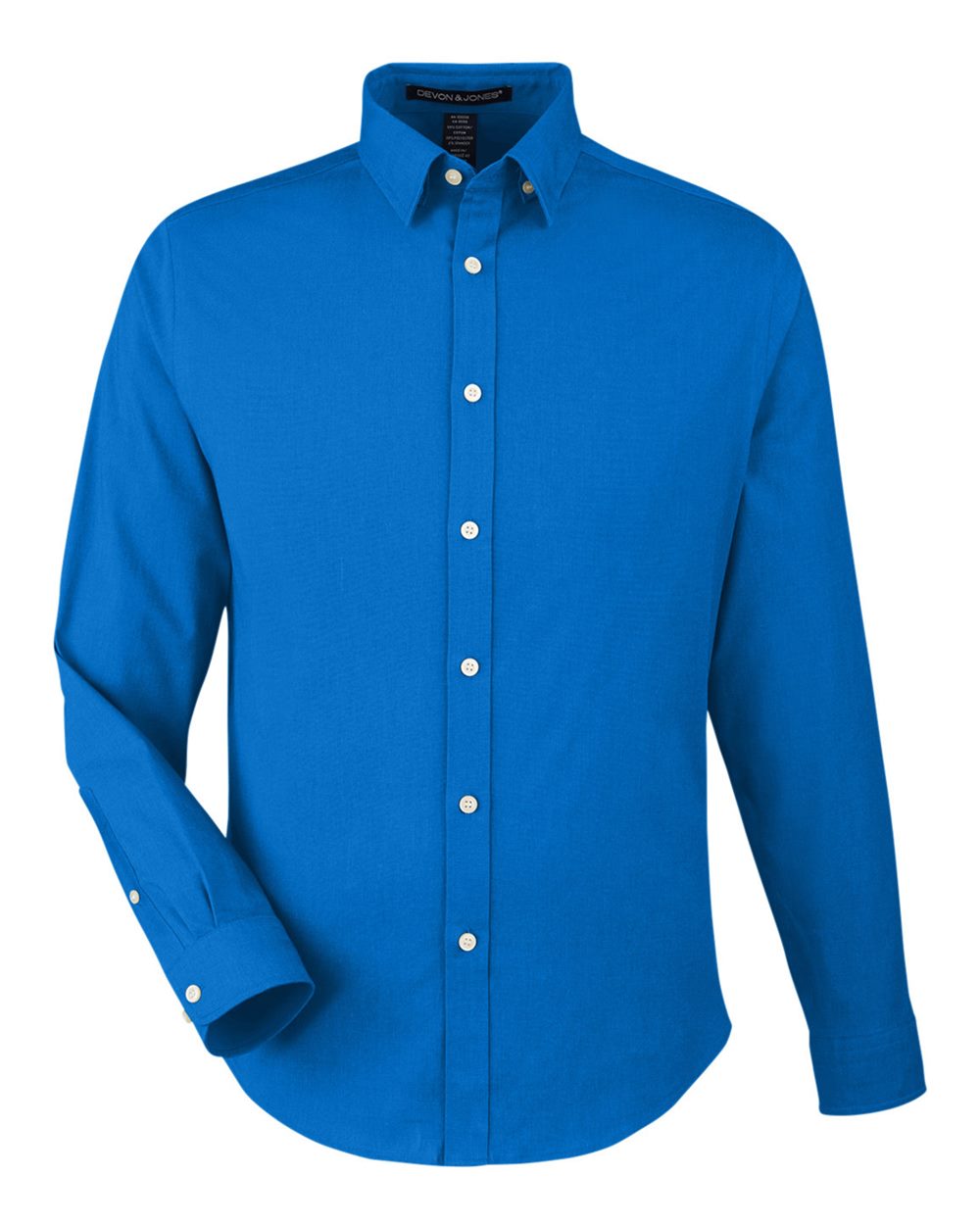 Custom Embroidered Devon &amp; Jones Men’s CrownLux Performance® Spencer Poplin Dress Shirt – DG505