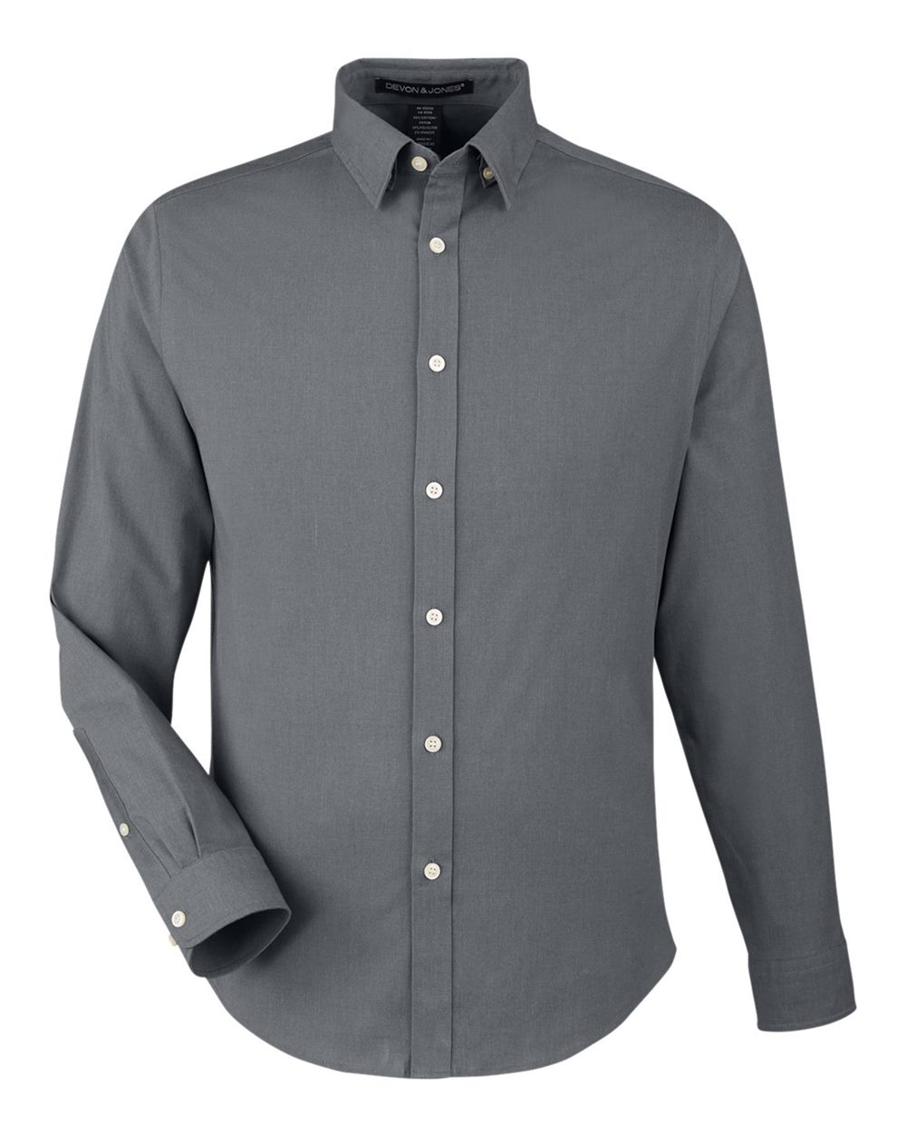 Custom Embroidered Devon &amp; Jones Men’s CrownLux Performance® Spencer Poplin Dress Shirt – DG505