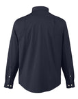 Custom Embroidered Devon & Jones Men’s CrownLux Performance® Spencer Poplin Dress Shirt – DG505