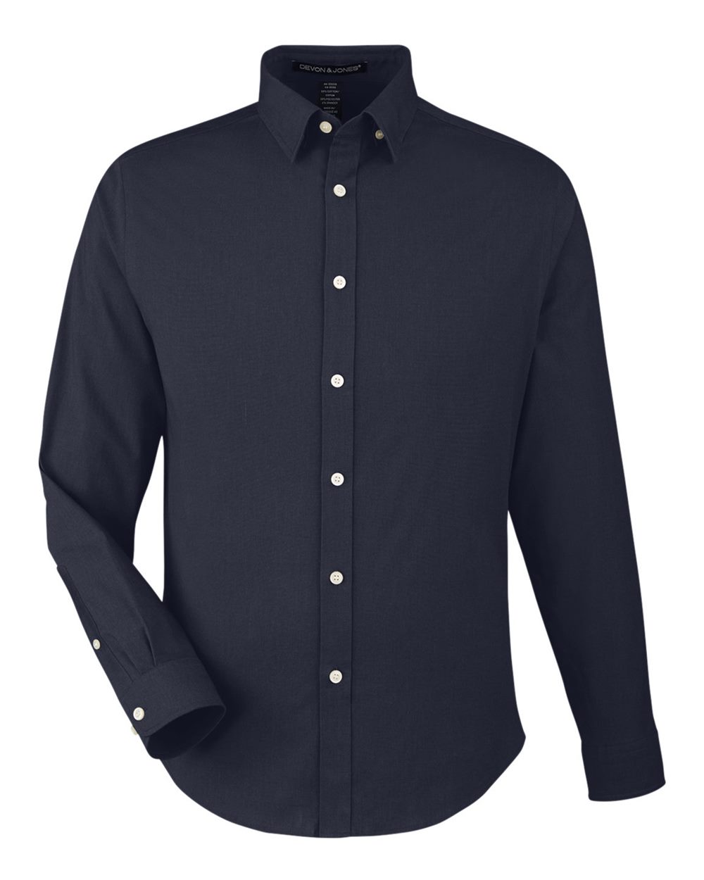 Custom Embroidered Devon &amp; Jones Men’s CrownLux Performance® Spencer Poplin Dress Shirt – DG505