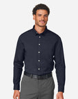Custom Embroidered Devon & Jones Men’s CrownLux Performance® Spencer Poplin Dress Shirt – DG505