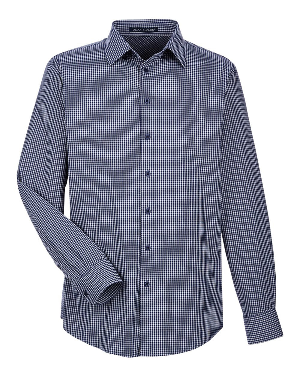 Custom Embroidered Devon &amp; Jones Men’s CrownLux Performance® Dress Shirt – DG535