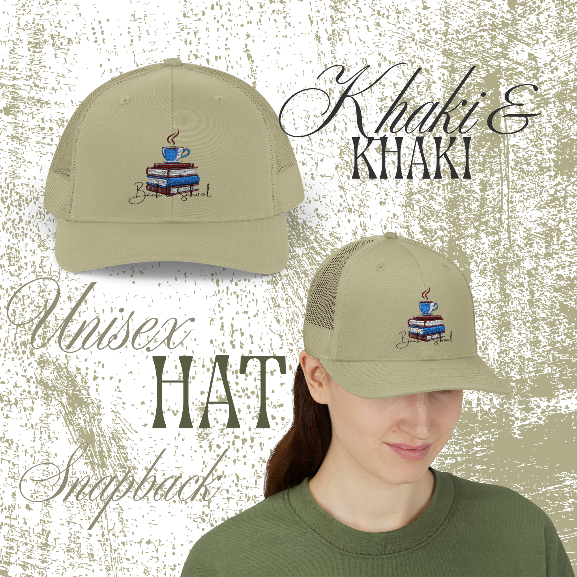 Cozy Book Lover Snapback Cap