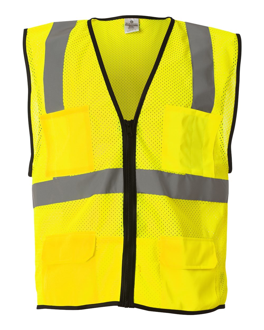 Custom High-Visibility Safety Vest — ANSI Class 2 | Kishigo 1191/1192 Lime Safety Gear