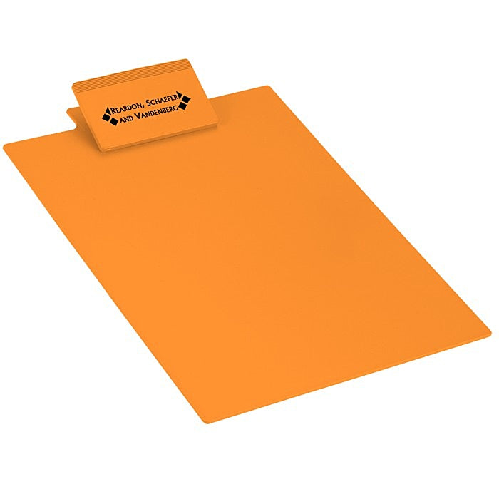 Letter Size Clipboard – For your crew orange