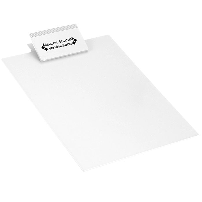 Letter Size Clipboard – For your crew White