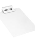Letter Size Clipboard – For your crew White