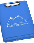 Custom Logo Storage Clipboard – Personalized Midway Clipboard with Document Compartment Royal Blue Accessories