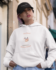 Women's Cozy "No Boo Before Brew" Fleece Hoodie - Fun Halloween Sweatshirt for Spooky Style 🎃