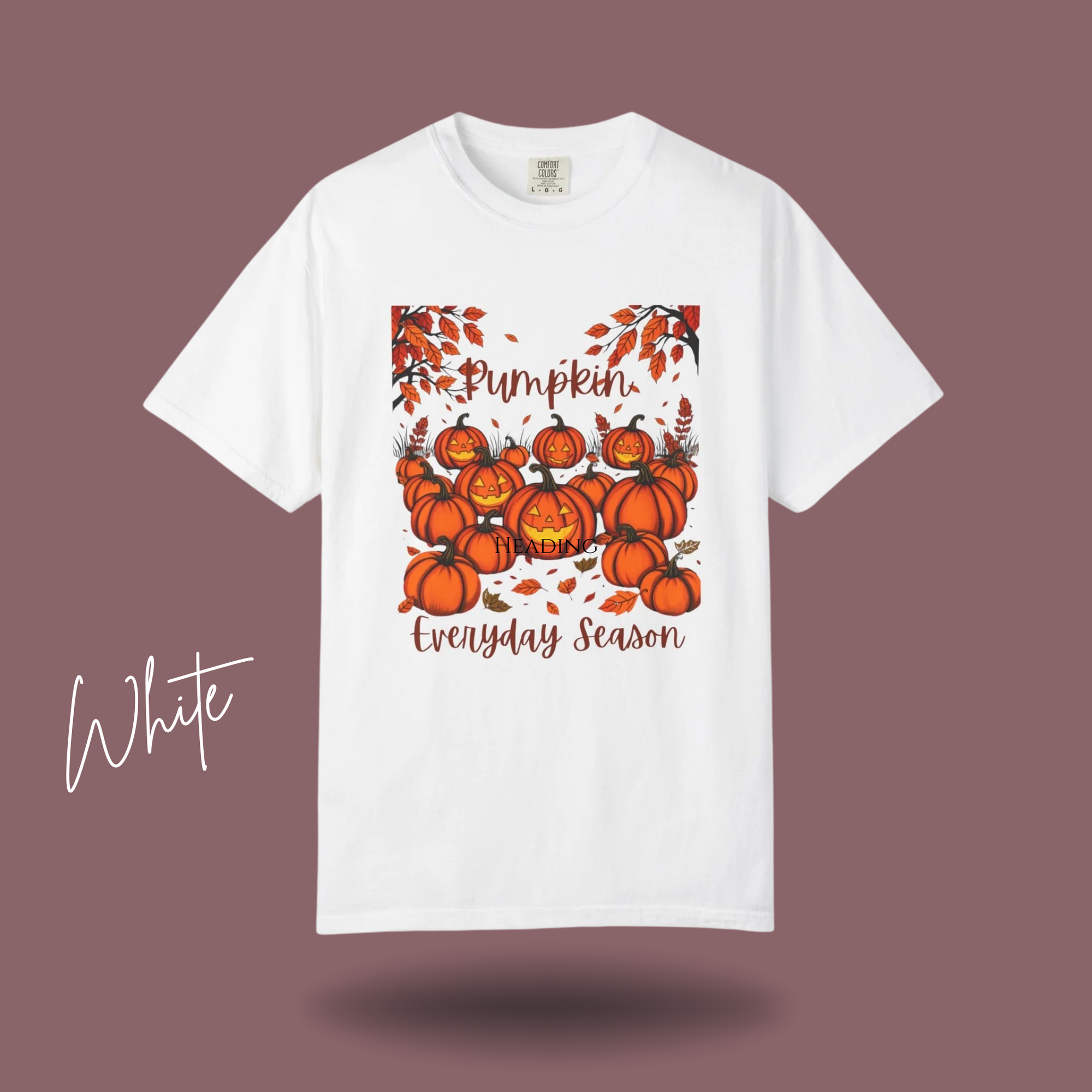 Pumpkin Spice Vibes: Unisex Everyday Season T-Shirt