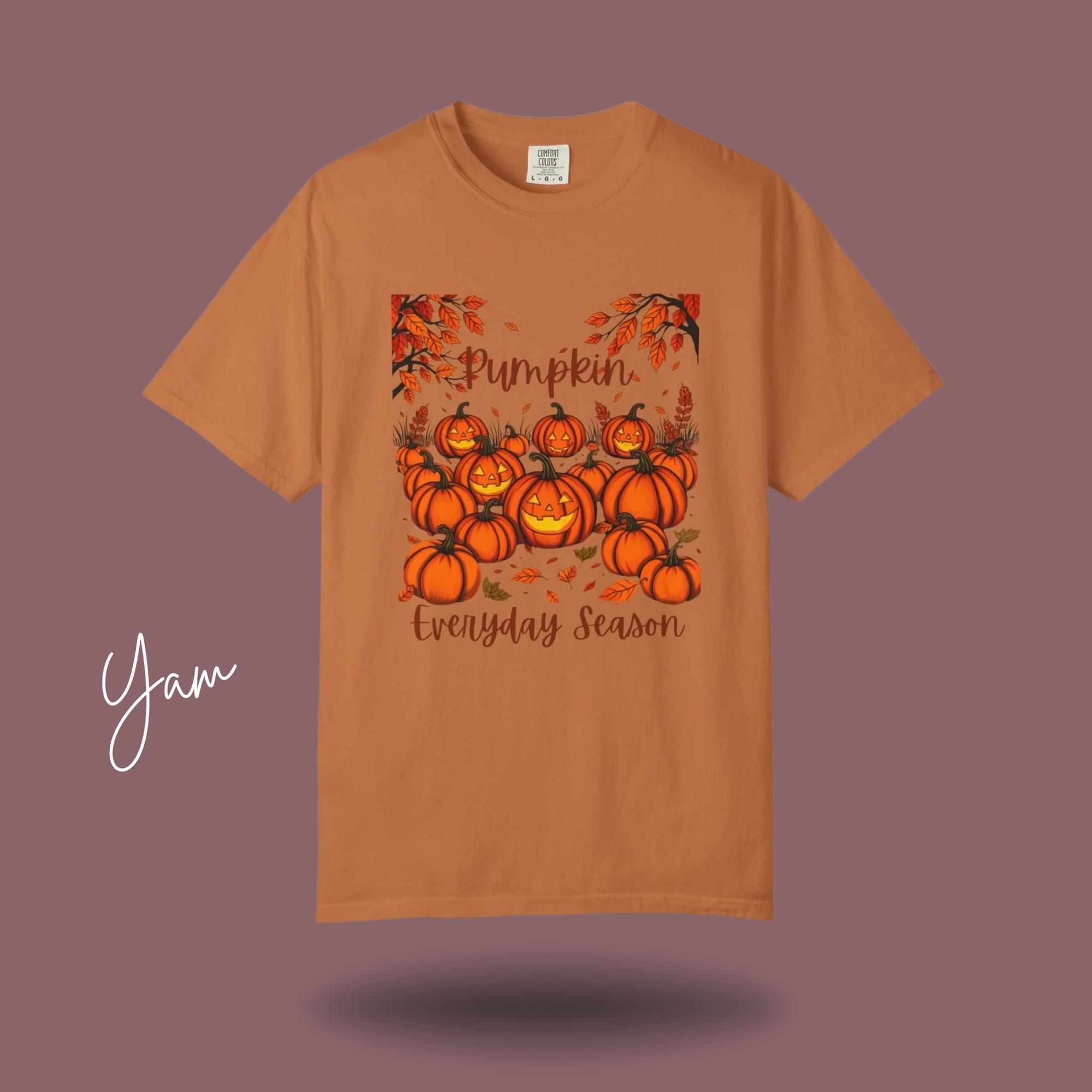 Pumpkin Spice Vibes: Unisex Everyday Season T-Shirt