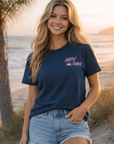 Salty Vibes Beach Scene T-Shirt
