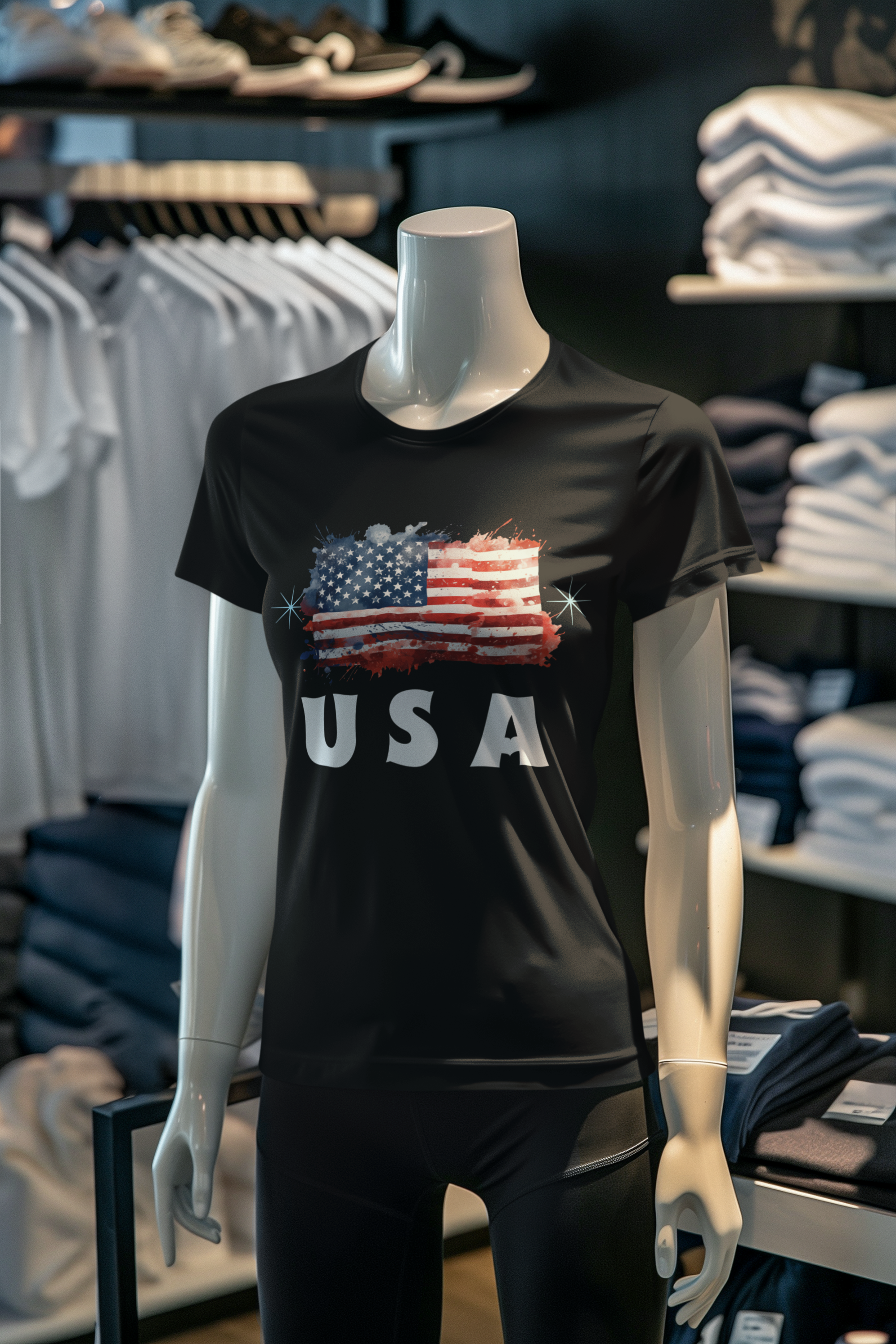 USA Women&#39;s Tee - T&amp;L Apparel Store