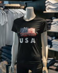 USA Women's Tee - T&L Apparel Store