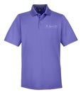 Custom Men CrownLux Grape Devon & Jones DG20 CrownLux Performance Men's Plaited Polo