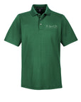 Custom Men CrownLux Forest Devon & Jones DG20 CrownLux Performance Men's Plaited Polo