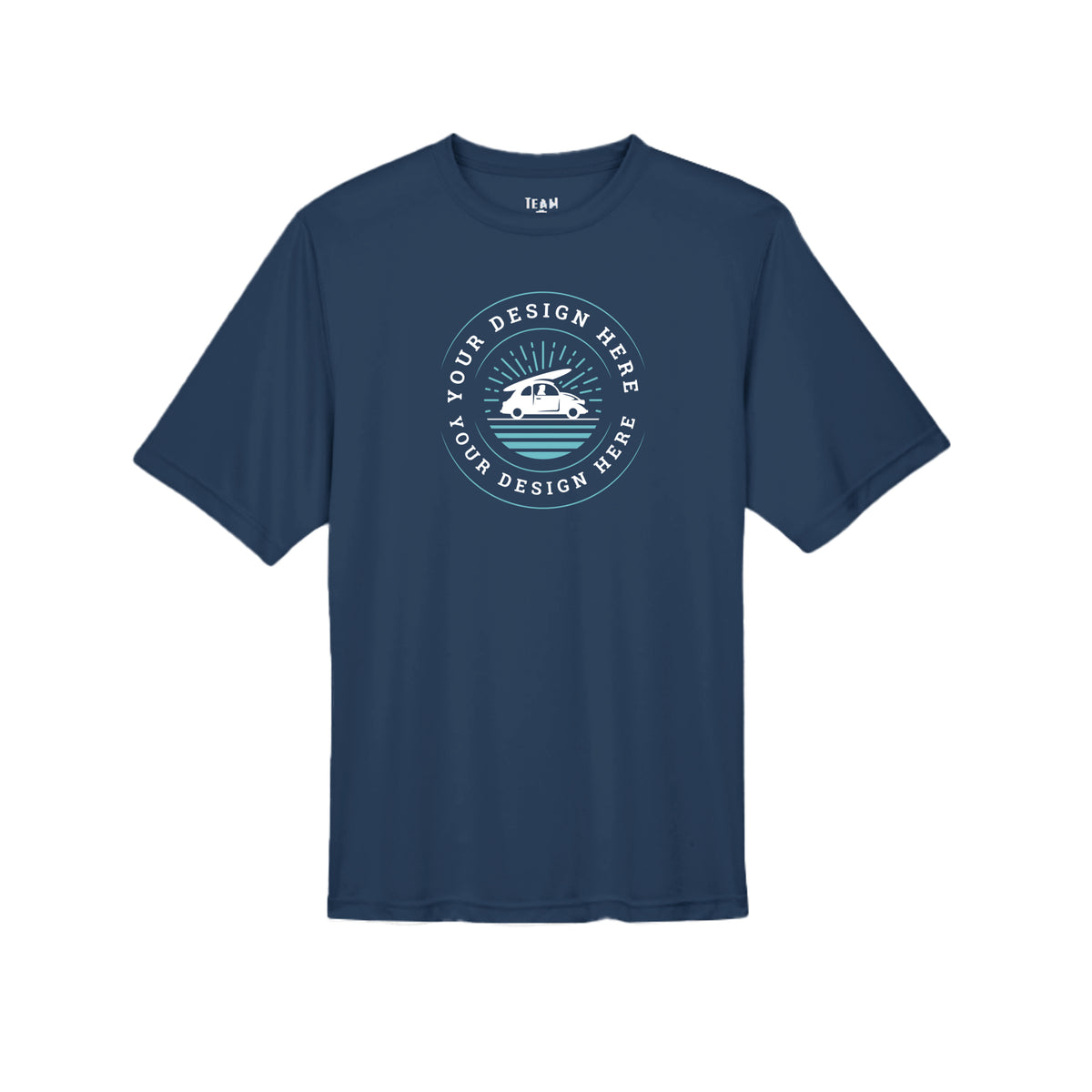 Custom Team 365 TT11 Men's Zone Performance T-Shirt SPORT DARK NAVY Team 365 TT11 Men's Zone Performance T-Shirt T-Shirt