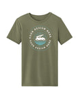 Custom Core 365 CE10 Unisex Capital Performance Tee Military Green Core 365 CE10 Unisex Capital Performance T-Shirt Performance Tee