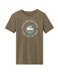 Custom Core 365 CE10 Unisex Capital Performance Tee Coyote Brown Core 365 CE10 Unisex Capital Performance T-Shirt Performance Tee