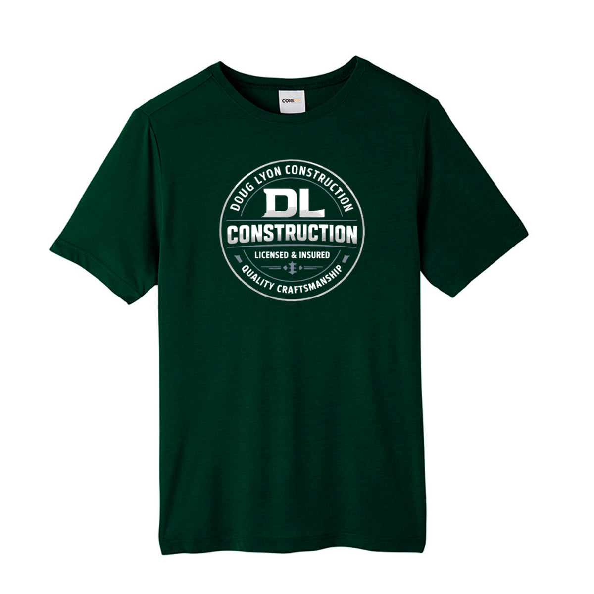Custom Unisex Chromasoft Performance Tee FOREST Core 365 CE111 Adult Fusion ChromaSoft Performance T-Shirt T-Shirt